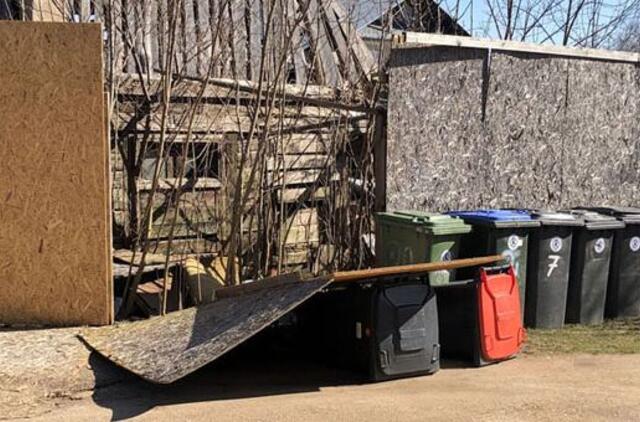 Tvartas su adresu kelia kretingiškių pyktį