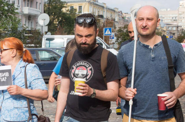 Ukraina dėl žurnalisto Arkadijaus Babčenkos nužudymo kaltina Rusiją