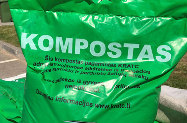 Už nereikalingus daiktus - kompostas