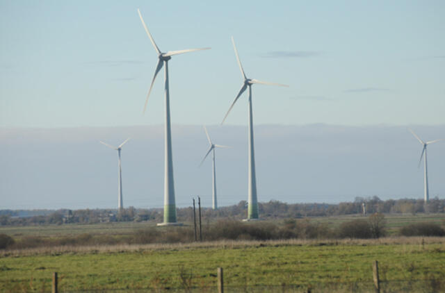 Vėjo jėgainės šiemet pagamino trečdalį elektros Lietuvoje