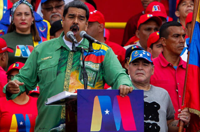 Venesuelos prezidento rinkimus laimėjo Nicolas Maduras