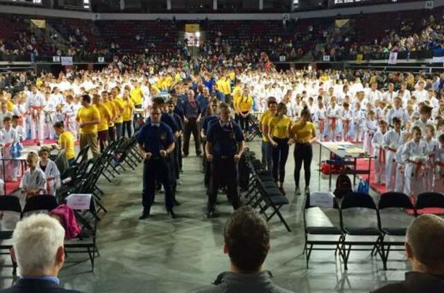 Arenoje - didžiausias Europoje karatė turnyras