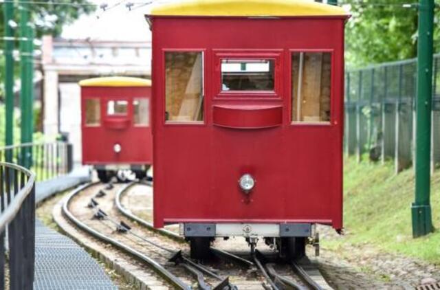 Kaune nukrito funikulierius su vaikais, mašinistas neblaivus