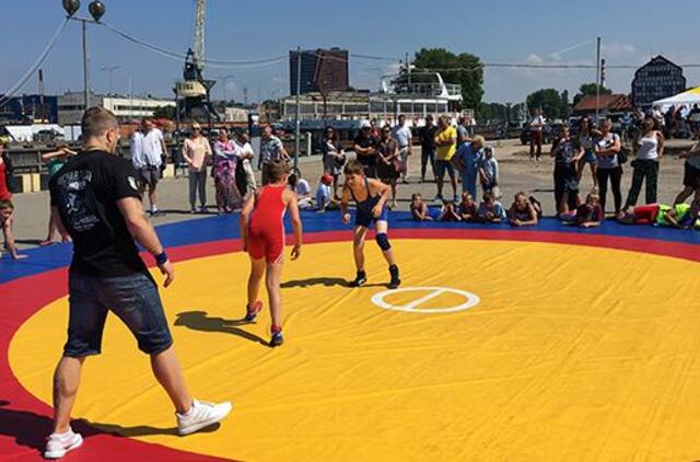 Klaipėdoje surengtas neregėtas sporto festivalis