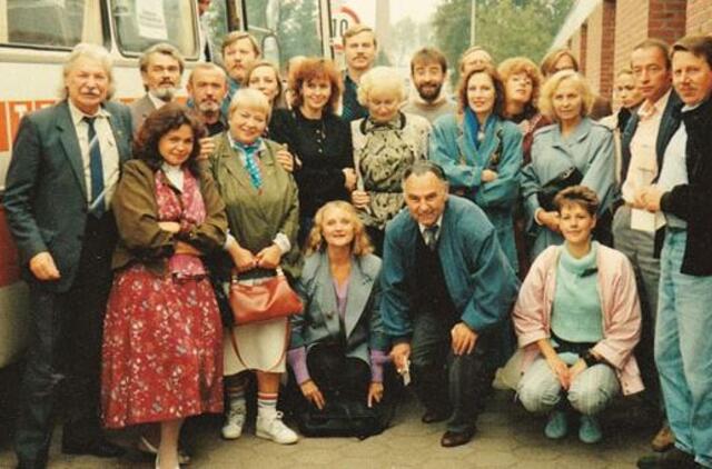 Klaipėdos akvarelės: namai ir žmonės (538)