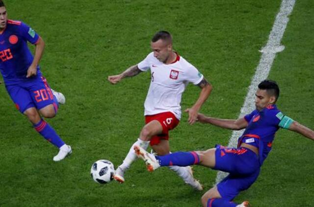 Lenkijos futbolininkai pasaulio čempionate patyrė antrąją nesėkmę