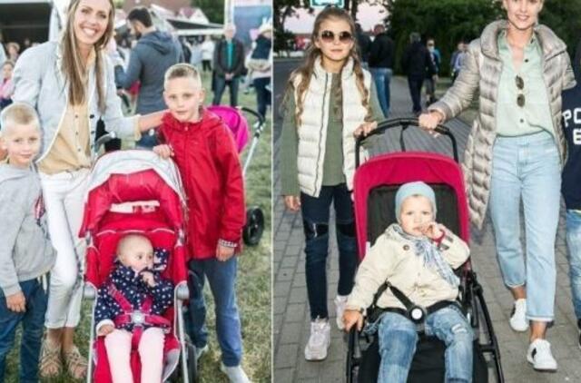 Lietuvos pajūryje – ir garsenybės su vaikais