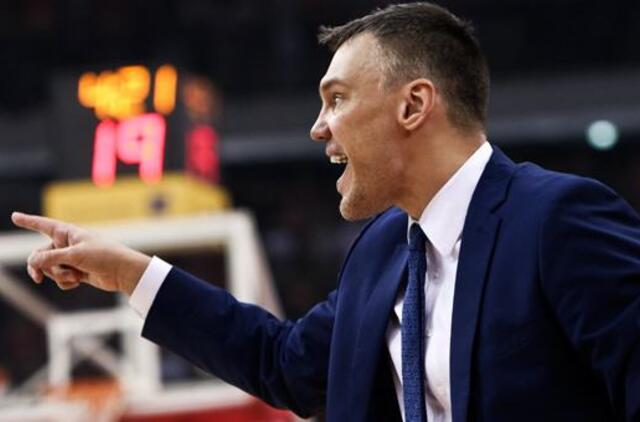 Oficialu: treneris Šarūnas Jasikevičius lieka Kauno „Žalgiryje“