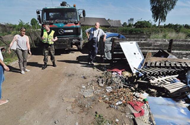 Šiukšlynai – tarsi kova su vėjo malūnais