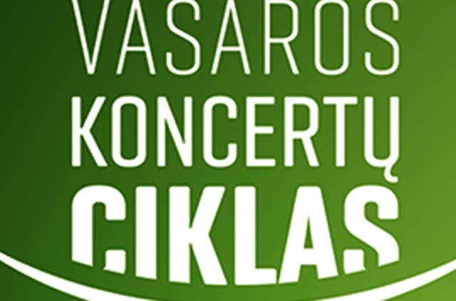 Vasariška muzika parko estradoje