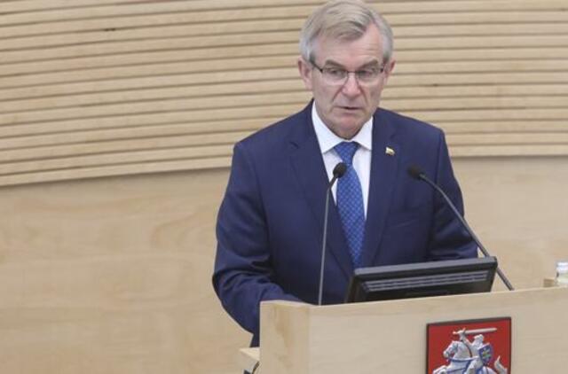 Viktoras Pranckietis: Lietuva visada aiškiai pasisakė už lyčių lygybę