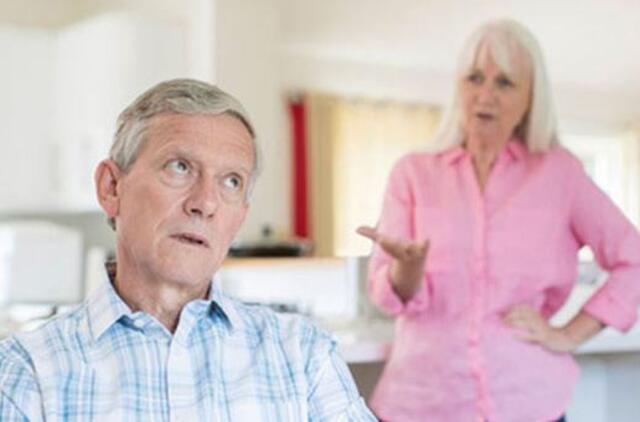 Žmona visada blogos nuotaikos