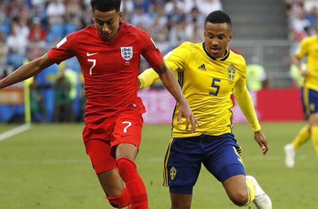 Anglijos futbolininkai po 28 metų pertraukos žais pasaulio čempionato pusfinalyje