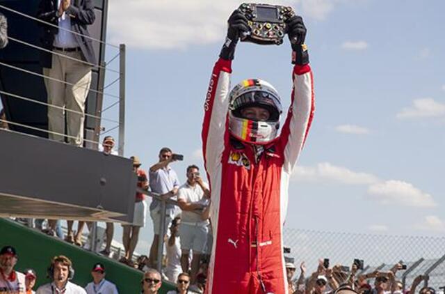 Didžiosios Britanijos „Grand Prix“ lenktynėse nugalėjo vokietis Sebastianas Vettelis