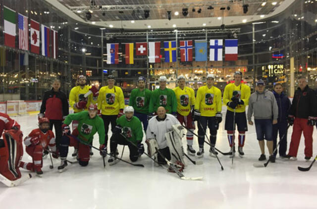 Klaipėdoje stovyklavo KHL ledo ritulininkai