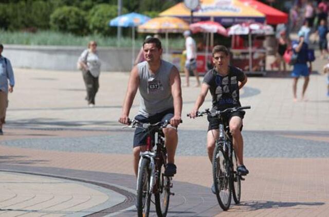 Palangoje neįmanoma nesportuoti