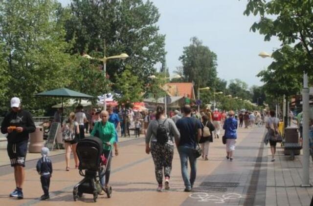 Palangos arteriją atiduos tik pėstiesiems