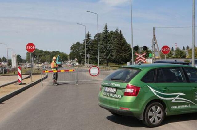 Paleistas eismas Tilžės gatve