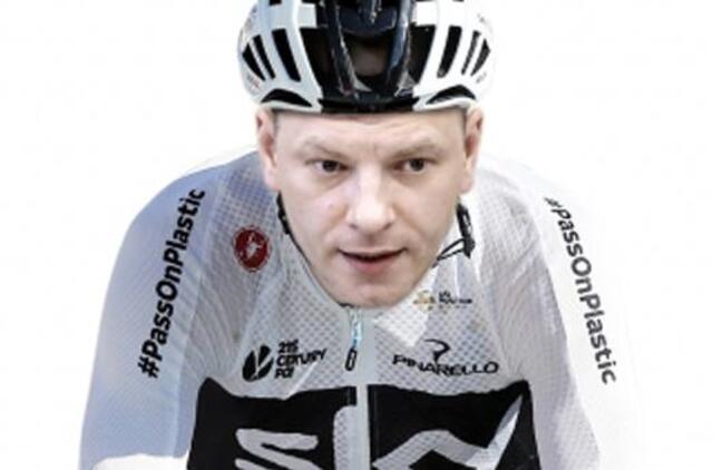 Vilius Šapoka pervažiuos šešėlį dviračiu