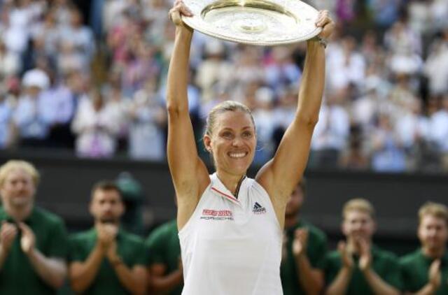 Vimbldono turnyre triumfavo vokietė Angelique Kerber