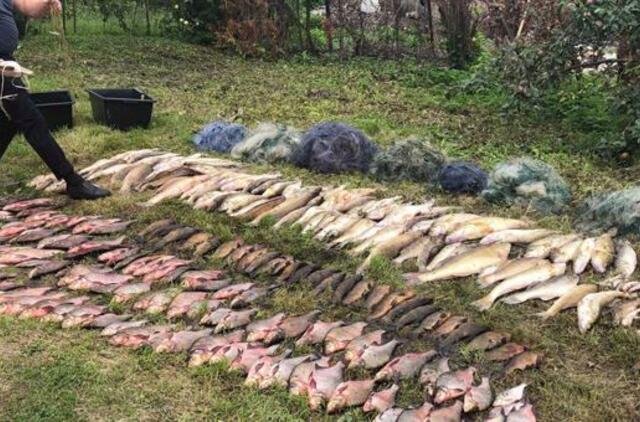 „Žvejai“ gamtai galimai padarė apie 25 tūkst. eurų žalos