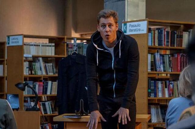 I. Simonaitytės bibliotekoje - spektaklis "Noktiurnas"