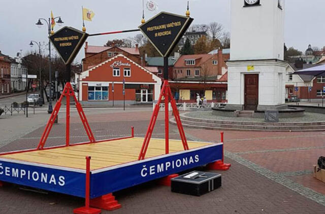 Kviečia į prisitraukimų varžybas