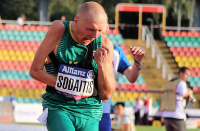 Lengvaatletis D. Sodaitis Europos neįgaliųjų čempionate iškovojo sidabro medalį
