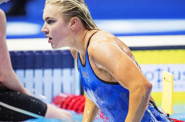 R. Meilutytė pagerino Lietuvos rekordą ir pateko į Europos čempionato finalą