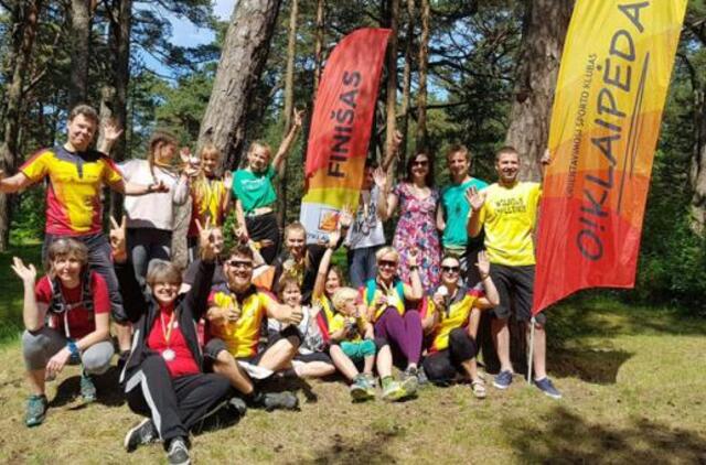 Šiandien Giruliuose - orientavimosi varžybos