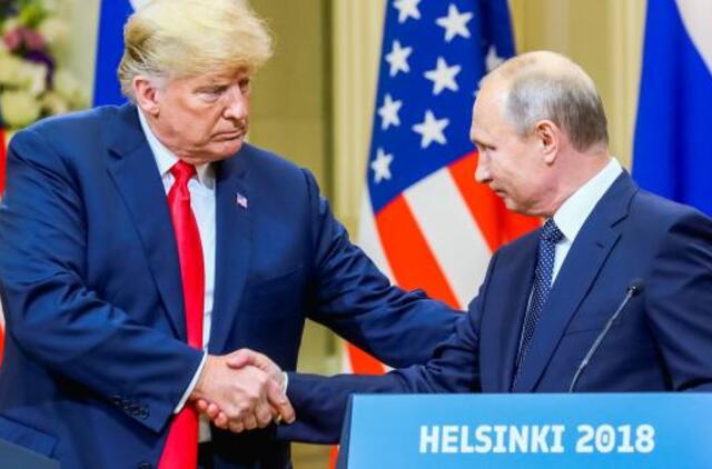 Šiemet gali įvykti dar trys V. Putino ir D. Trumpo susitikimai