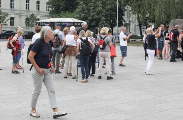 Užsienio turistai vis dažniau renkasi Lietuvą