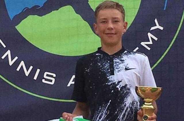 Jaunųjų tenisininkų pergalės