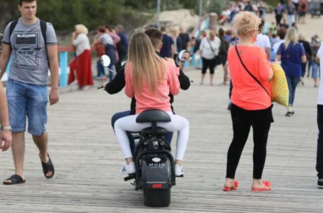 Ką reikia bausti už Palangos riedžių daromus pažeidimus?