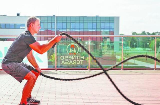 Klaipėdietis lankydamas „Boot Camp“ treniruotes numetė net 12 kilogramų