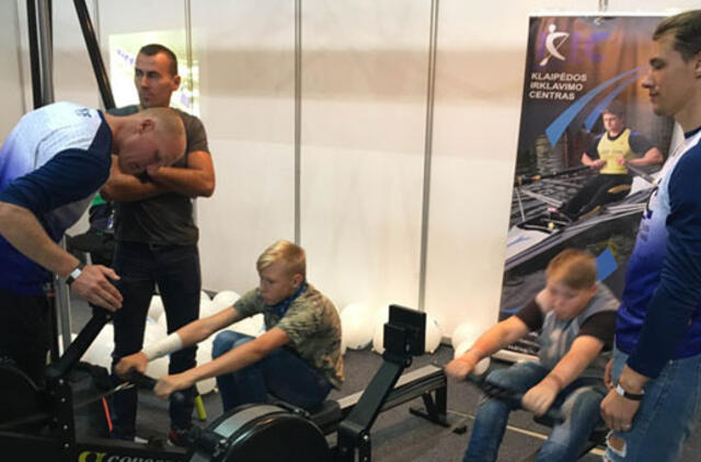 Klaipėdoje - uždarų patalpų irklavimo turnyras