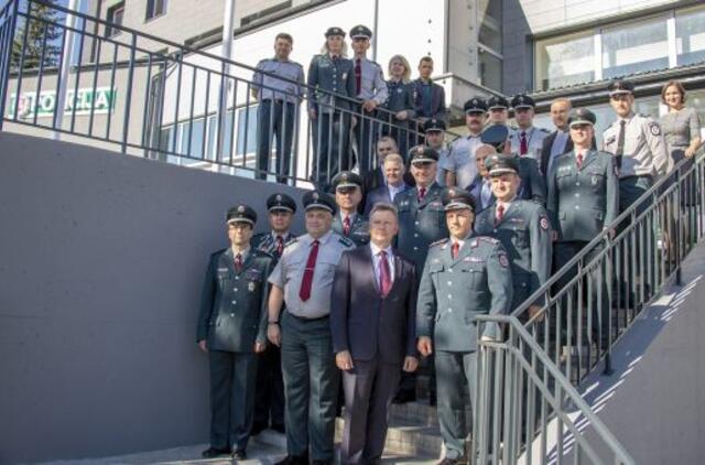 Plungės policijoje – įkurtuvės naujose moderniose patalpose