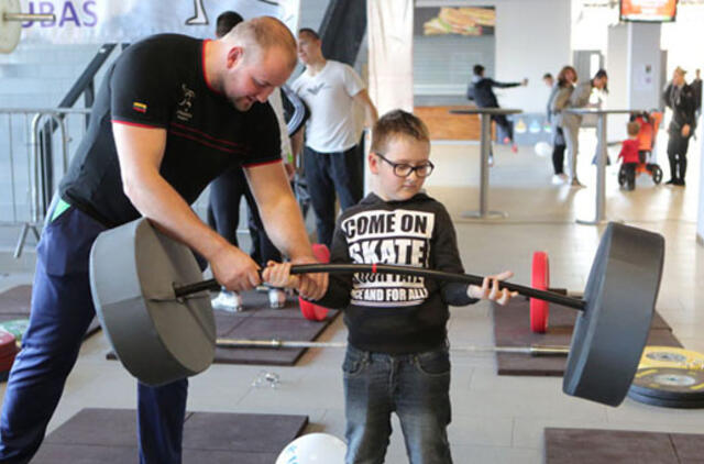 Pristatys sporto būrelius