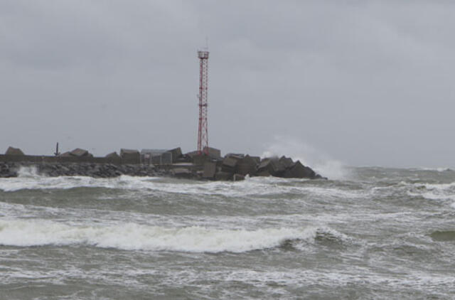 Gyventojai įspėjami dėl stipraus vėjo