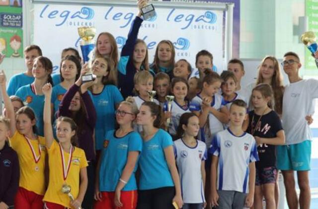 Iš Lenkijos - su medaliais ir taurėmis