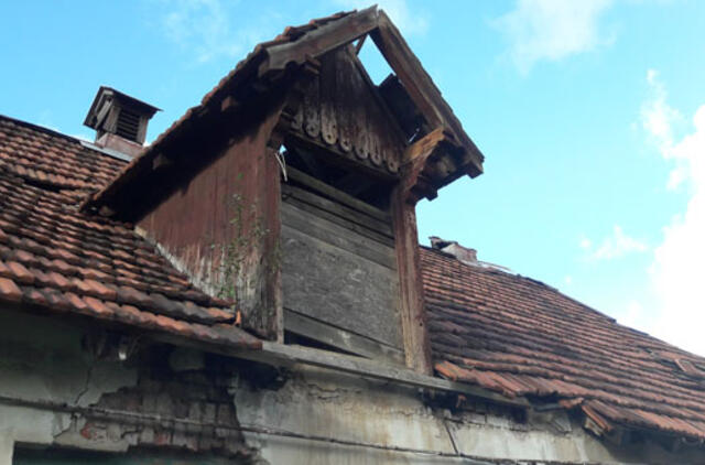 Istorinis miesto pastatas veikiausiai padegtas tyčia