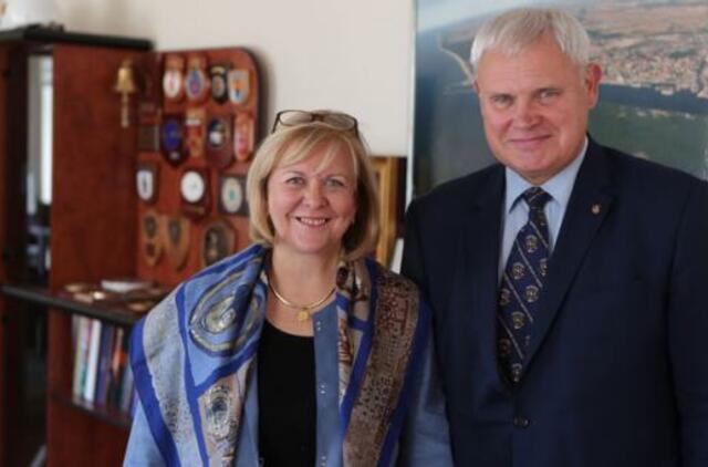 Klaipėdai - JAV ambasadorės padėka