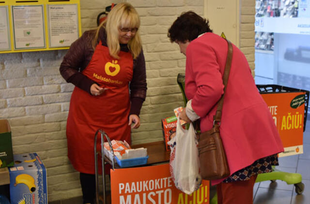 Klaipėdoje prasidėjo „Maisto banko" akcija