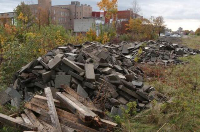 Mainų gatvėje ruošia vietą naujam pastatui