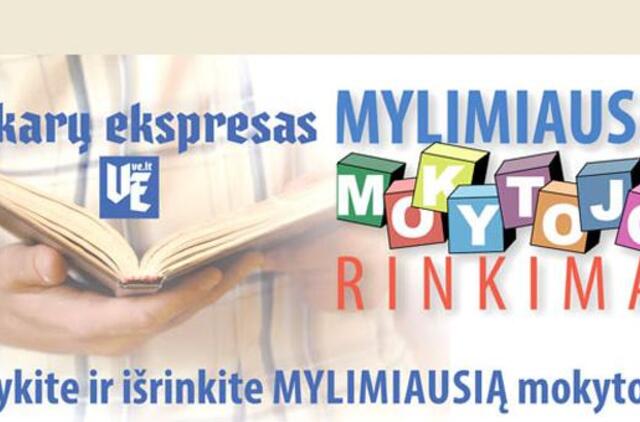 Mylimiausio mokytojo rinkimai: paskutinė diena