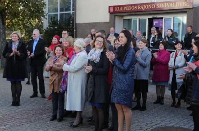 Savivaldos dieną tarnautojai dirbo lauke
