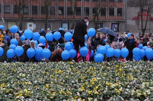 Klaipėdiečiai susibūrė į vienybės giją