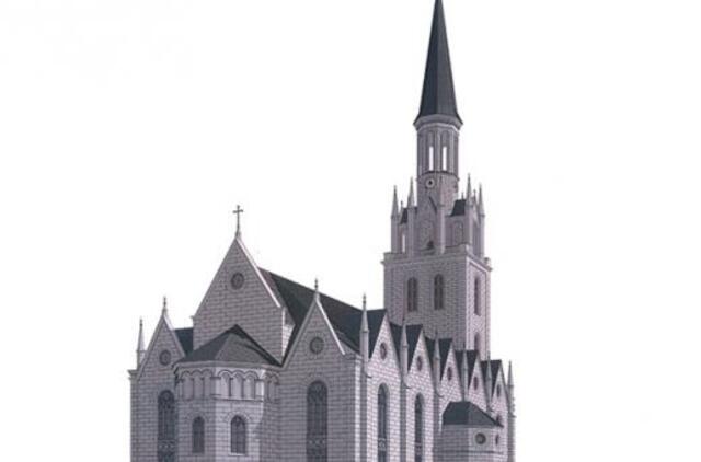 Bažnyčios atstatyme - nežinomybė dėl grunto