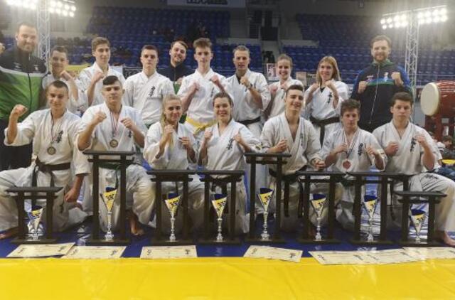 Europos janučių U16 čempionate shodaniečiai iškovojo visų spalvų medalius