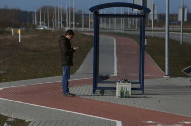 Įvertino situaciją mieste: žolė lipa ir ant gatvių